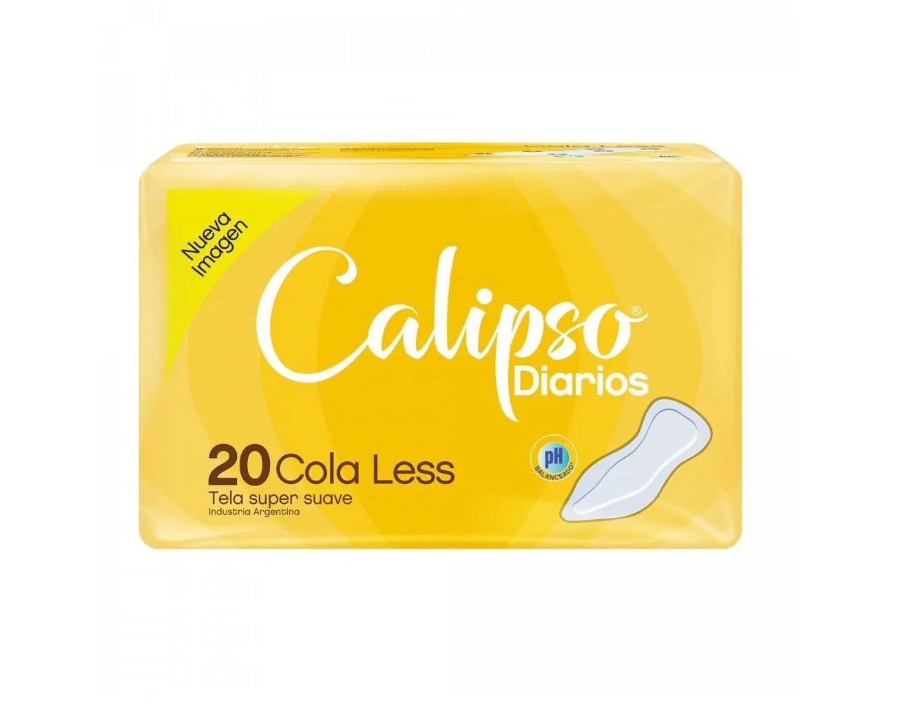 PROTECTORES CALIPSO COLA LESS X 20 AMARILLO (CHICO)